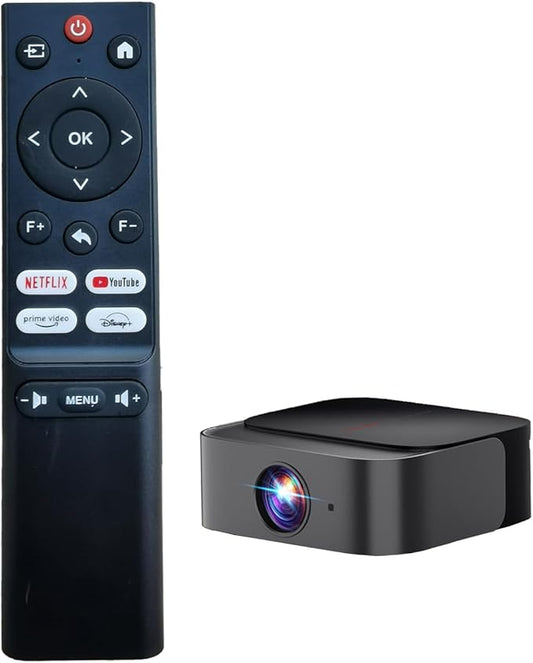 Remote Control Compatible for DBPOWER E2 Smart Home Mini Projector, (Not Compatible with Other Brands,Maybe They Look The Same)
