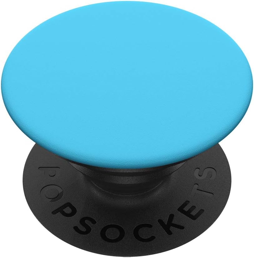 Plain Bright Blue PopSockets Swappable PopGrip