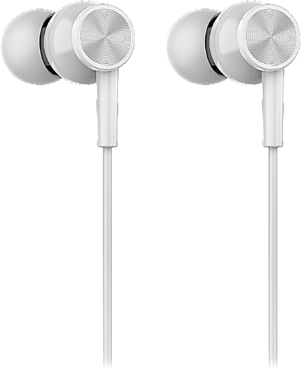 XYS-E3512 in-Ear Earbuds with Microphone (White)