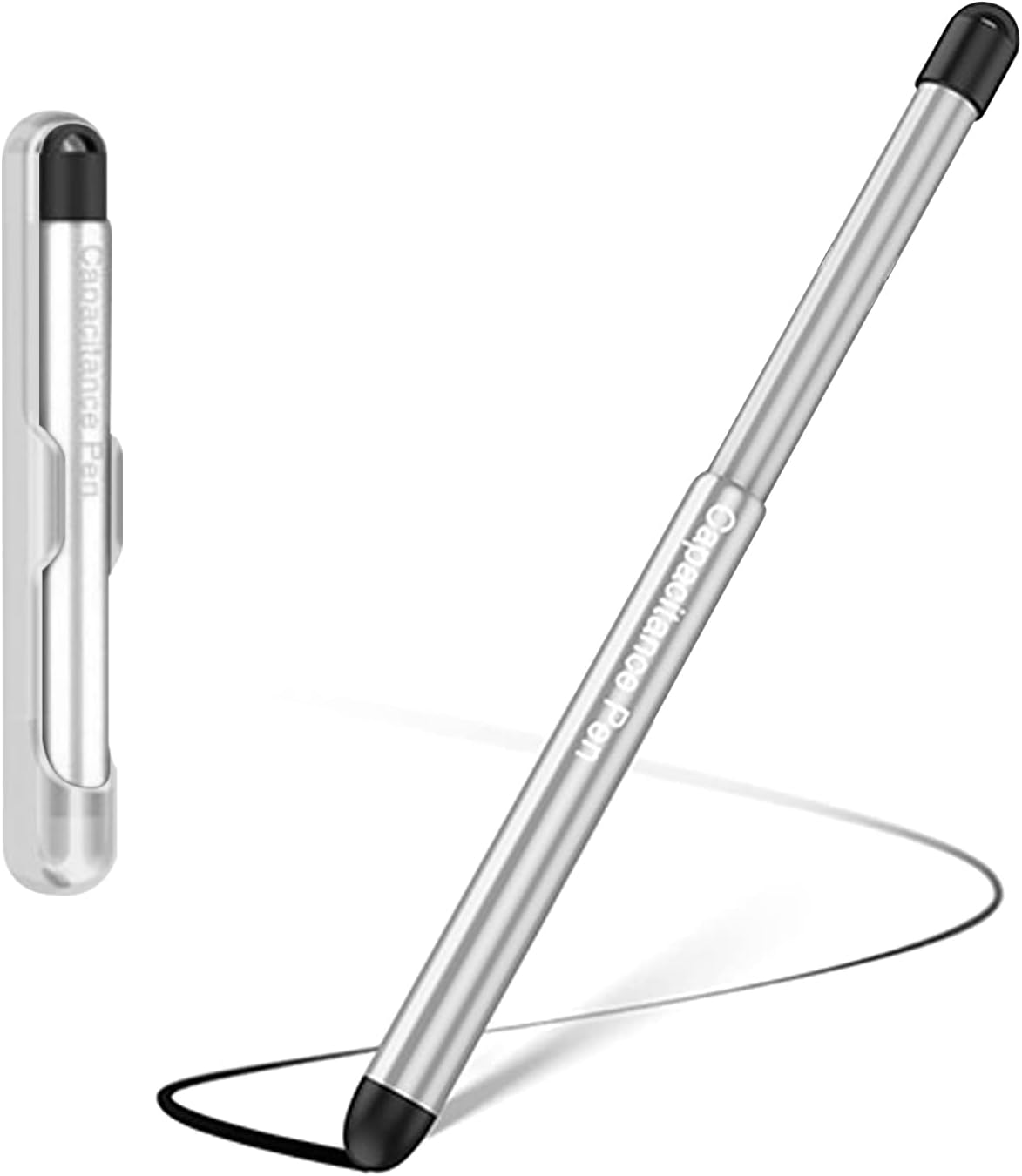 High Precision Stylus Pens with Pen Slot for Touch Screens, Universal Capacitive Stylus for iPad, iPhone, Tablets,