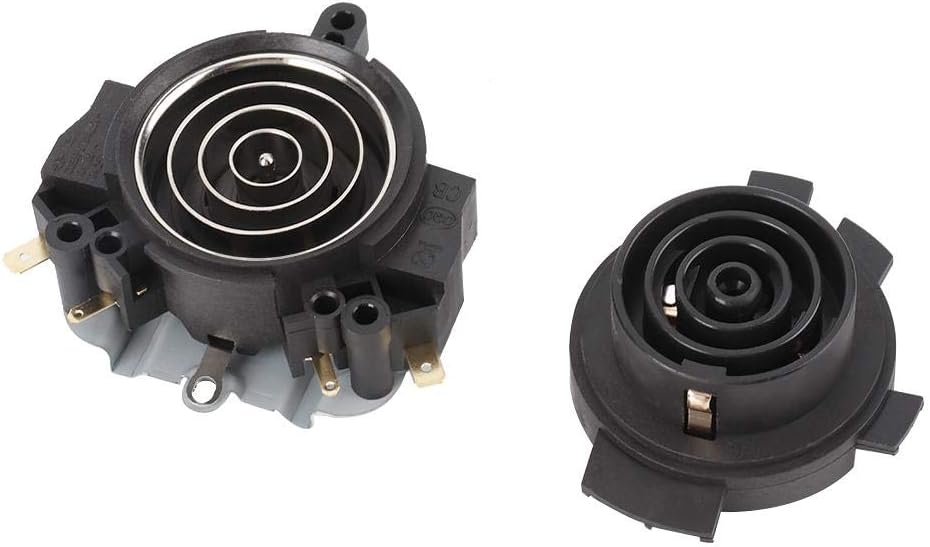 Yosoo Thermostat Temperature Control Switch, Replacement Part for Electric Kettle, KSD688-5 Plus Kettle Base