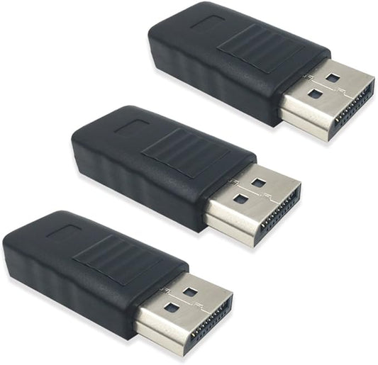 DisplayPort Headless Ghost Display Emulator for PC 4K DP Dummy Plug 3840x2160@17Hz (DP-3P-)