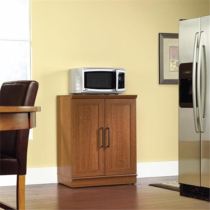 Sauder HomePlus Base Cabinet/ Pantry Cabinet, Sienna Oak finish