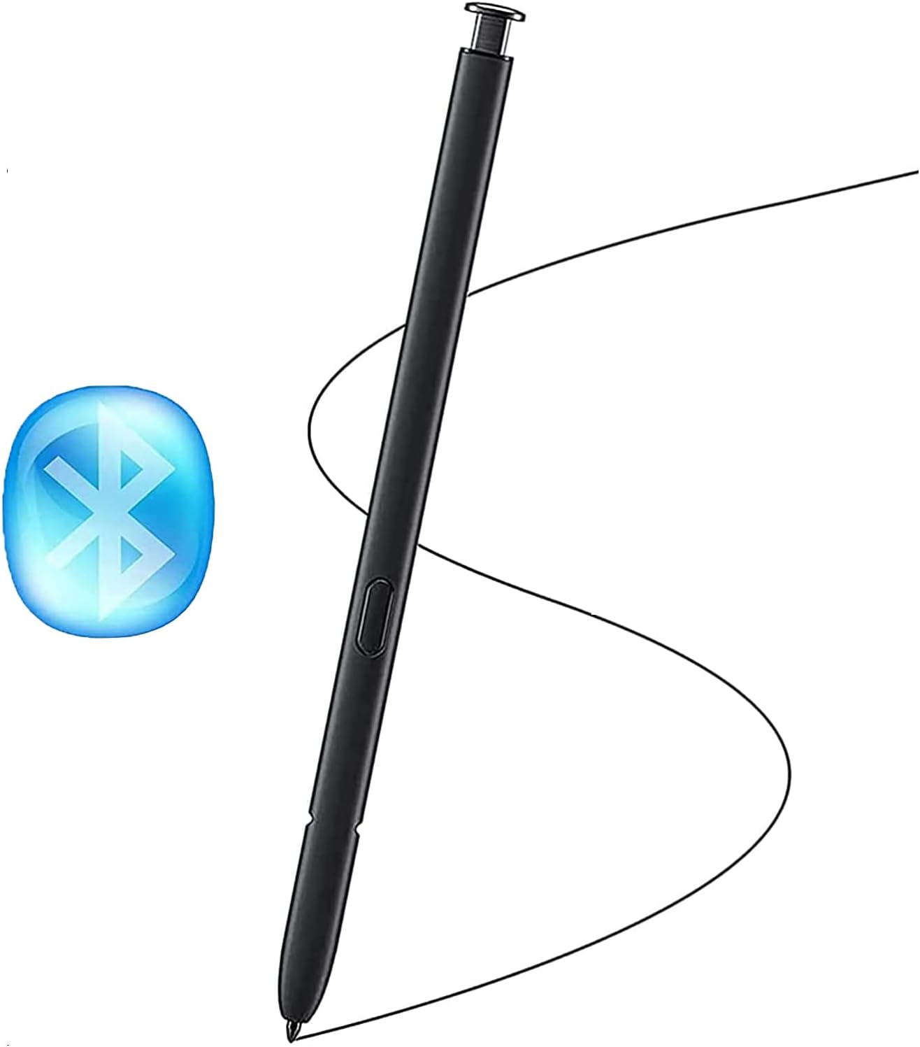 Galaxy S23 Ultra Stylus Pen with Bluetooth, Replacement for Samsung Galaxy S23 Ultra 5G S Pen, Remote Control (Phantom