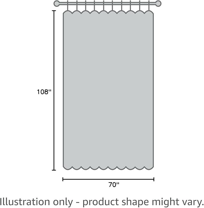 RYB HOME Beige Curtains Flax Linen Woven Semi Sheer Curtains, Half Privacy Protection Glare Contral Window Panels for Farmhouse Living Room Boys Girls Bedroom, W 70" x L 108 inch, 2 Pack