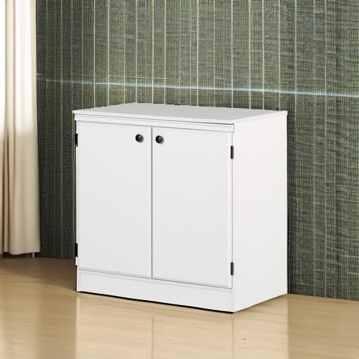 South Shore Morgan 2-Door Storage Cabinet, Pure White