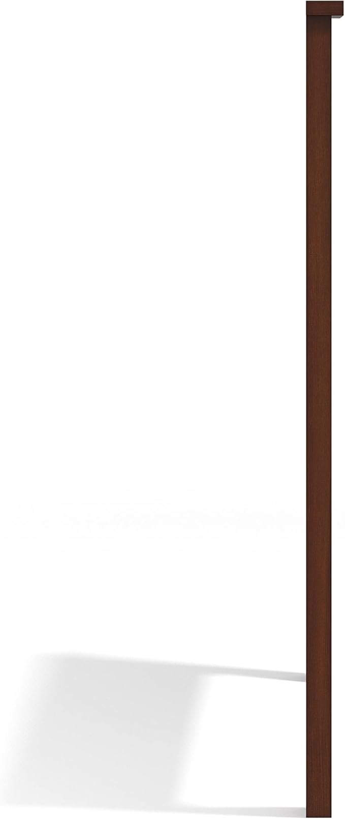 Glenwillow Home Farmhouse Style Wood Panel Headboard in Cherry - Twin Size