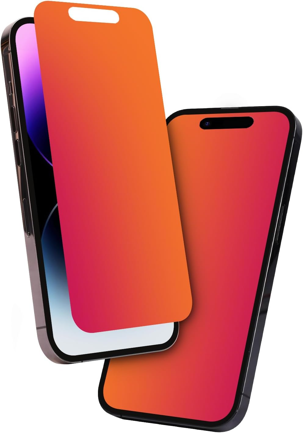 JIEYKJO iPhone 15 Pro Max Privacy Screen Protector - Anti-Spy, Anti-Glare, Anti-Blue Light Gradient Film
