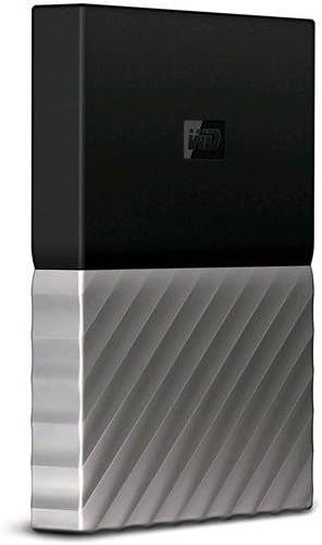 WD 2TB Black-Gray My Passport Ultra Portable External Hard Drive - USB 3.0 - WDBFKT0020BGY-WESN