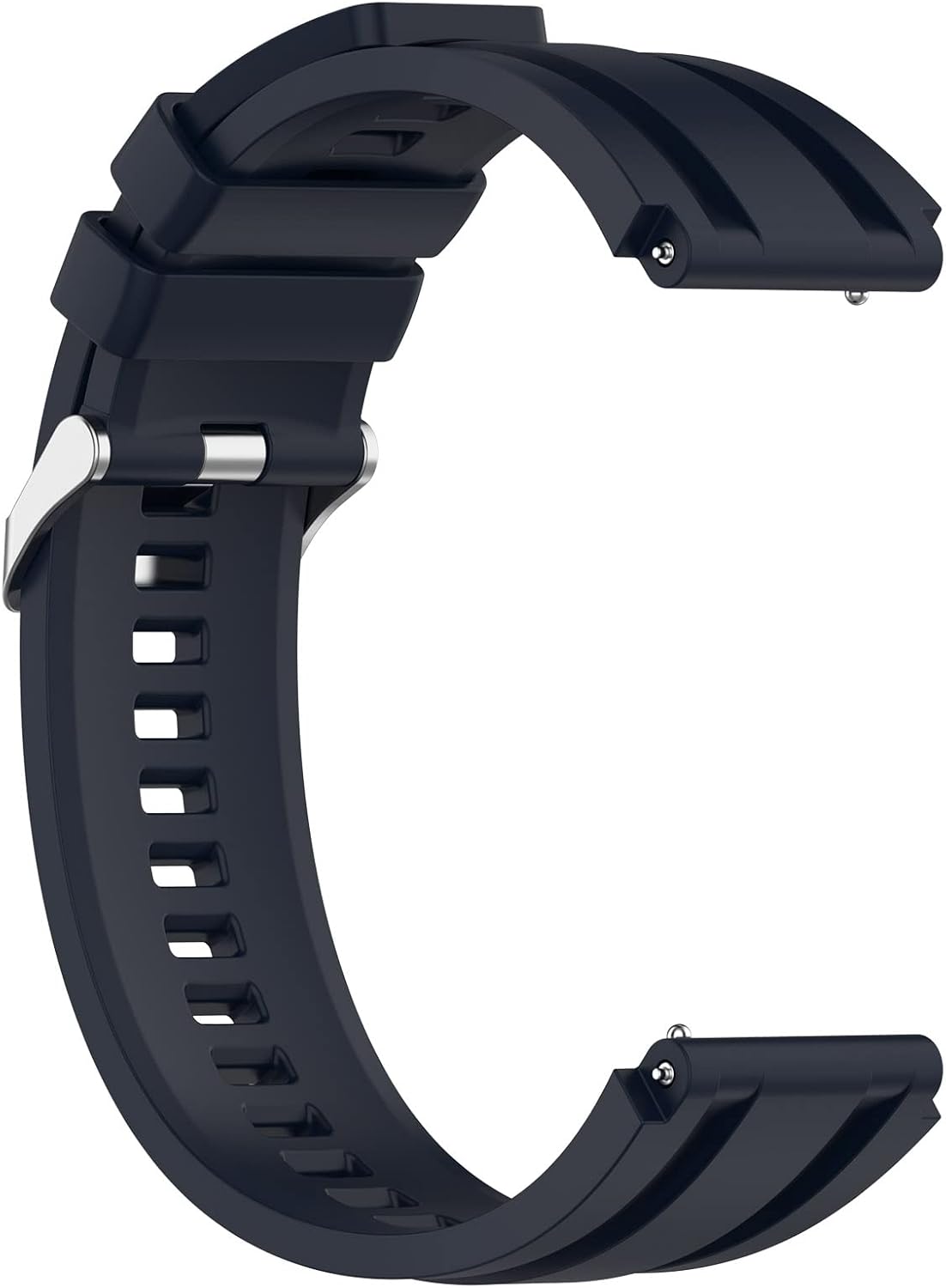 FitTurn 22mm Soft Silicone Bands for Huawei Watch 3/3 Pro/GT2 Pro/GT3 Pro, Replacement Strap for Men Women