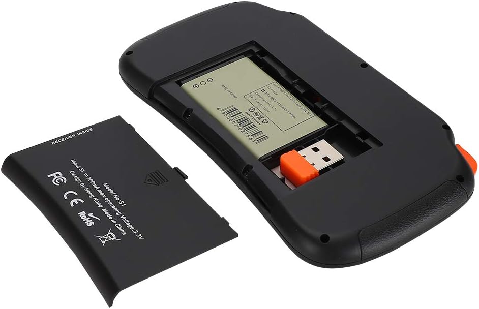 Yoidesu Mini Keyboard with Touchpad Mouse, 2.4GHz Rechargeable 83-Key Mini Keyboard Controller.
