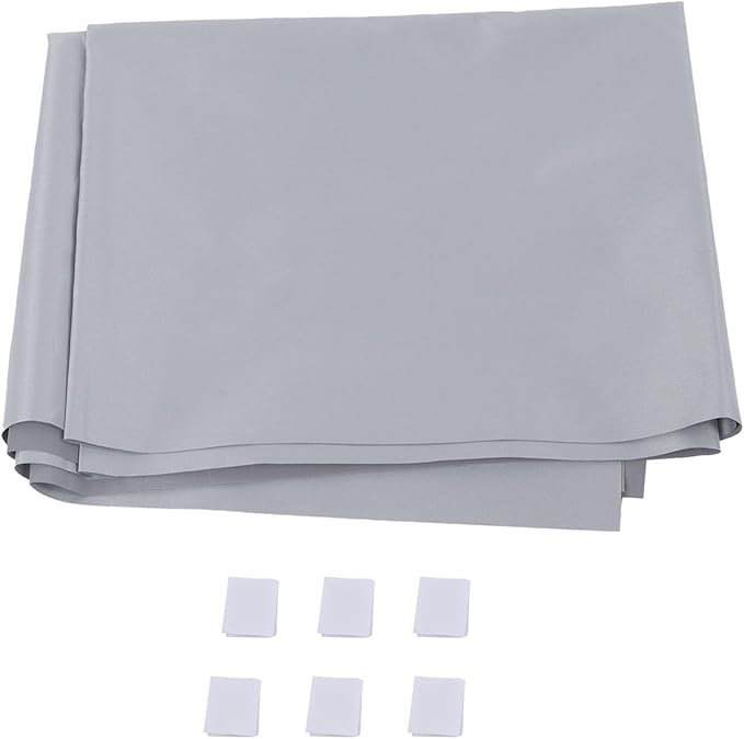 Projector Screen, 4K AntiLight Foldable Portable Movies Screen, Metal Microbead Screen with Alcohol Wipeable Film, Projector Screen for Home Party Office Classroom (100 Inch)