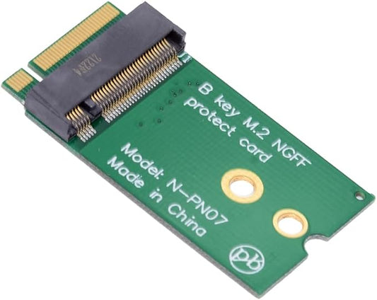 B-Key 22x30mm to 22x42mm Male to Female Extension Adapter for 2230 SSD Wireless Card