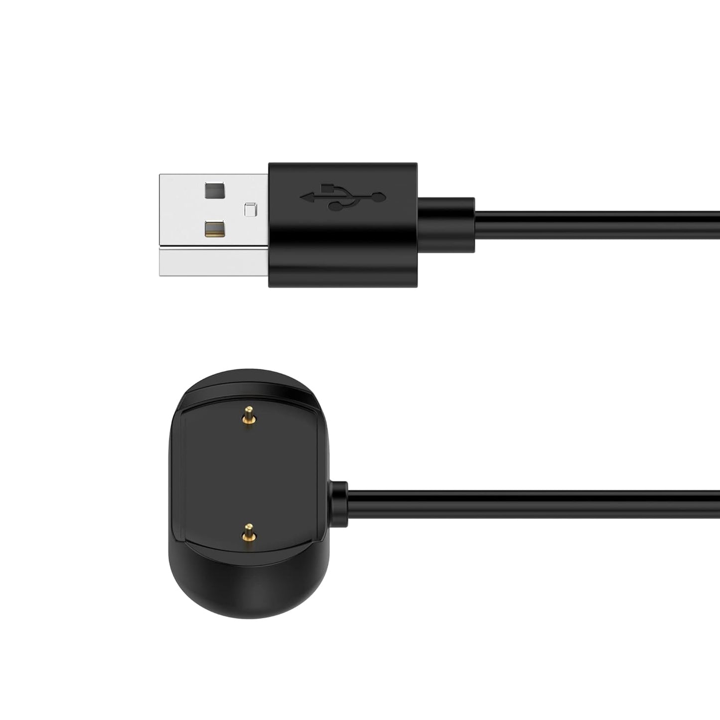Replacement Charger for Amazfit Bip 5, 3.3ft USB Portable Magnetic Charging Cable for Smartwatch Accessories (Black &