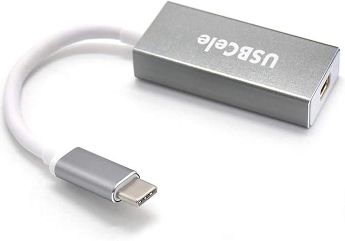 USB-C (Thunderbolt 3) to Mini DisplayPort Adapter, USB Type C to Mini Display Port 4K Cable Adapter for MacBook Pro, iMac, LED Cinema Display and More