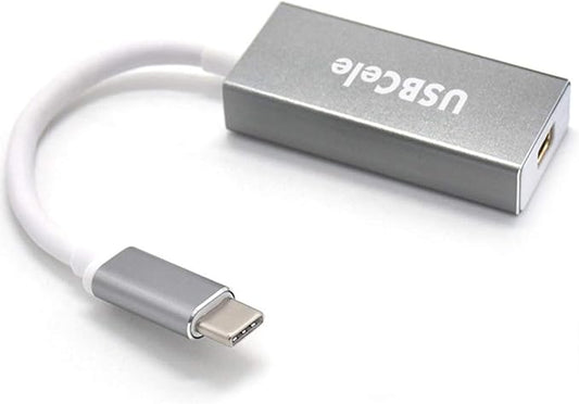 USB-C (Thunderbolt 3) to Mini DisplayPort Adapter, USB Type C to Mini Display Port 4K Cable Adapter for MacBook Pro, iMac, LED Cinema Display and More
