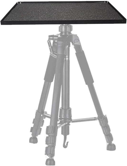 Coret Projector Tray, Laptop Tray Platform Holder Pallet for 3/8" or 1/4" Screw Tripod Stand Mount, Widely Use in Classrooms, Meeting Rooms,Stage,Studio, Office, Outdoor (9 x 13 inch)