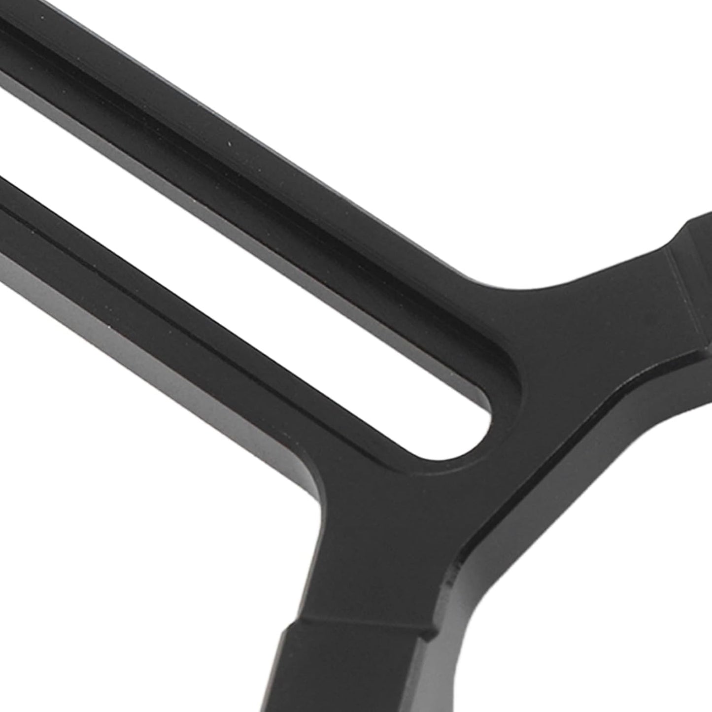 Y Bracket Lens Support with Double Wheels, Y Shaped Bracket with 71.5mm Vertical Adjustment for DIY S, SC