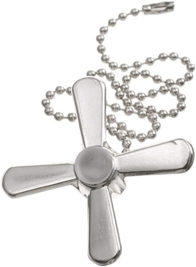 Ceiling Fan Chain Set - 2 Pcs Fan Pull Chains with 13.6 Inch Cord for Switch and Light