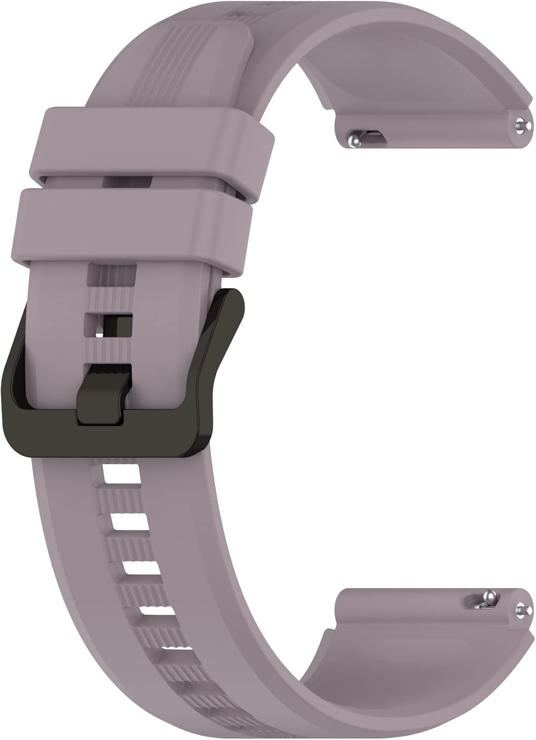 E ECSEM Bands for Bgulong H22 Smartwatch, Replacement Soft Silicone Waterproof Sport Strap Accessories