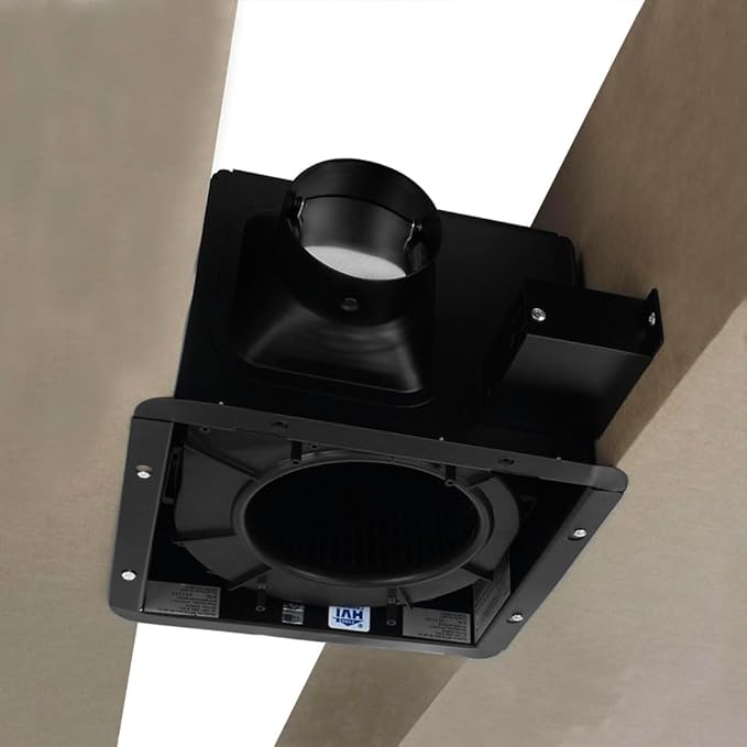 BV Bathroom Exhaust Fan 150CFM - Bathroom Fan,2.0 Sones, 4" Duct Collar| Energy-Saving Ventilation Fan- No Attic Access