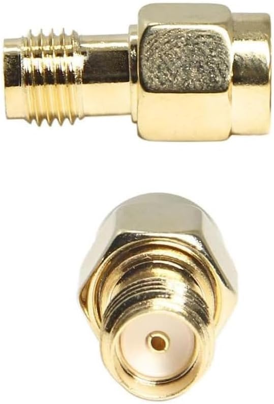 DHT Electronics 2PCS coaxial Coax Adapter SMA Female to RP-SMA Male