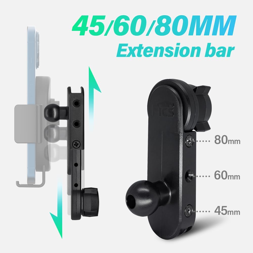FICS Phone Holder for KIA EV9, Customized Phone Mount and Accessories for EV9