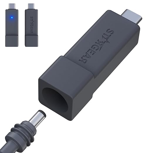 Starlink Mini Cable Adapter, USB C to DC Adapter Power Cable Adapter for Starlink Mini, USB C Male to DC Female for Power Cord Work with 20V/65W, 20V/100W, 28V/140W PD Power Source