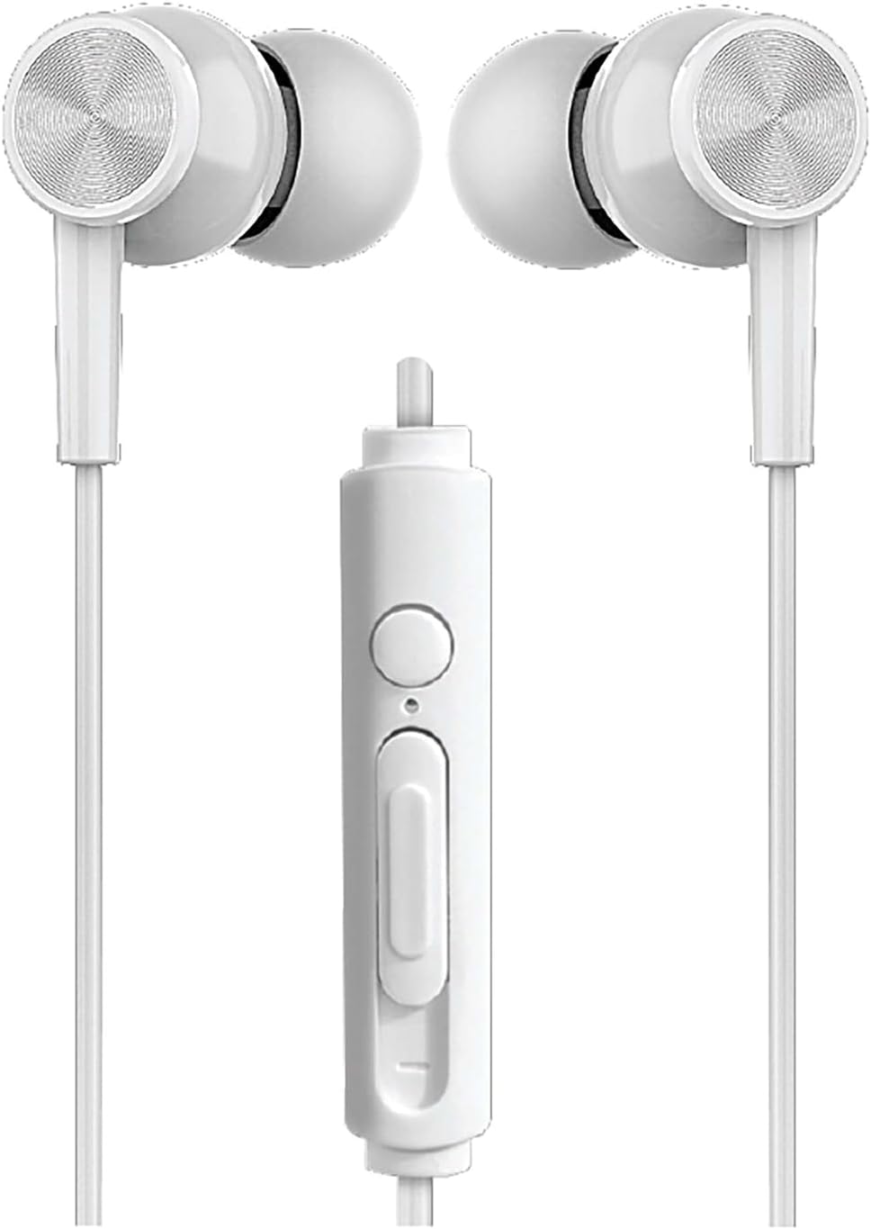 XYS-E3512 in-Ear Earbuds with Microphone (White)