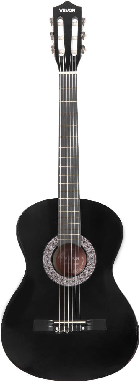VEVOR Acoustic Guitar, Classical Guitar Starter Kit for Beginners, with Nylon Strings, Basswood Guitar, for Kids Adults Girls Boys Students