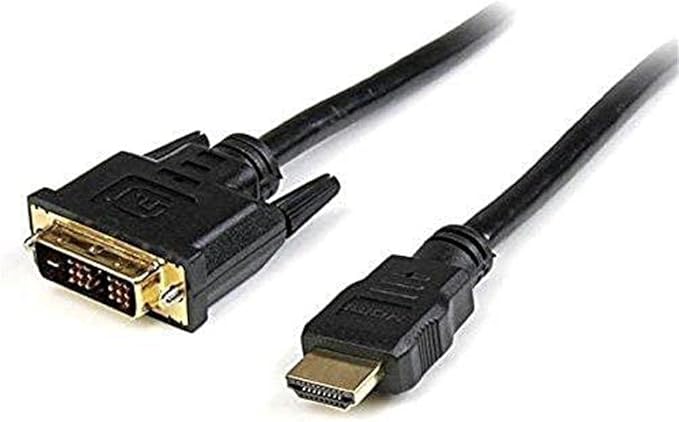 StarTech.com 15 ft HDMI to DVI-D Cable - M/M - 15ft DVI-D to HDMI - HDMI to DVI Converters - HDMI to DVI Adapter (HDMIDVIMM15)