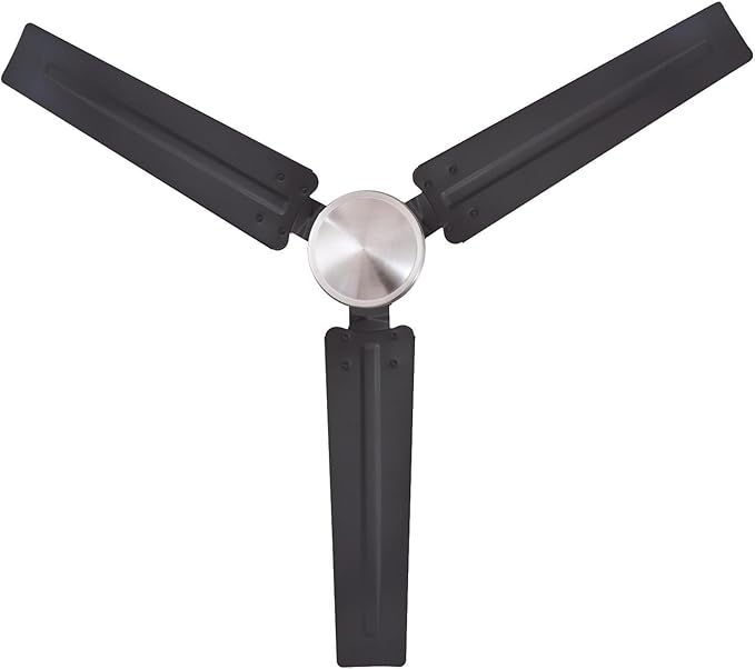 Westinghouse 7800300 Jax Ceiling Fan, 56-Inch, Brushed Nickel Black Blades