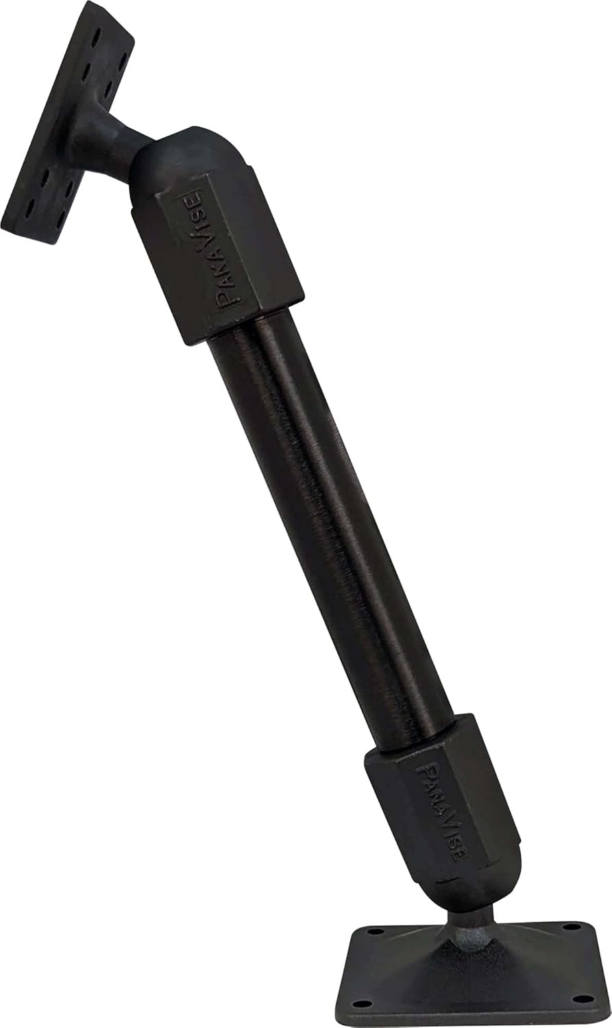 Panavise 717-09 9-Inch Slimline Pedestal Mount, Black