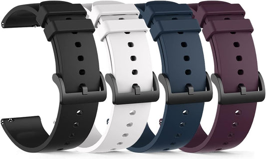 FitTurn Watch Band Compatible for ENOMIR LW51 Smartwatch Replacement Wrist Strap for Soft Silicone Sport Watchband