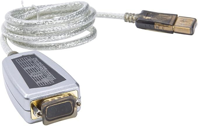 DTECH 6 Feet USB to RS422 RS485 Serial Port Converter Adapter Cable with FTDI Chip Supports Windows 11 10 8 7 XP Mac