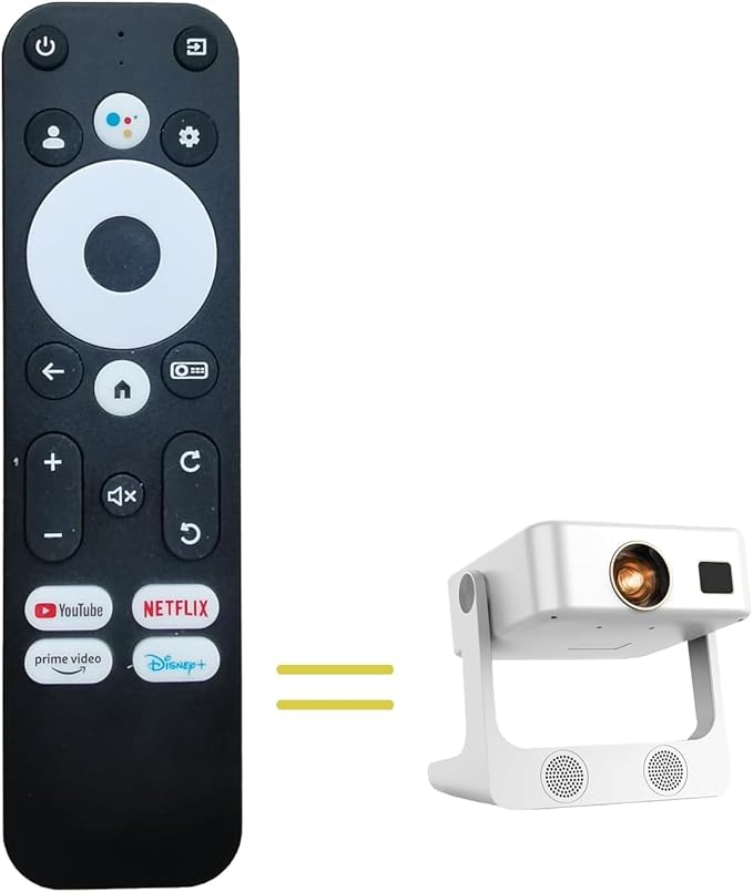 Voice Remote Control Compatible for Sovboi S61Pro Home Full HD 1080P Mini Projector