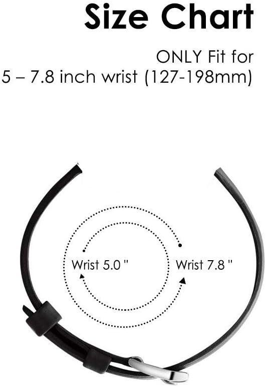 Lamshaw 22mm Slim Vintage Leather Strap for Faweio Smartwatch Bands, Compatible with IDW13/IDW16/IDW17/IDW19/IDW21/IDW26