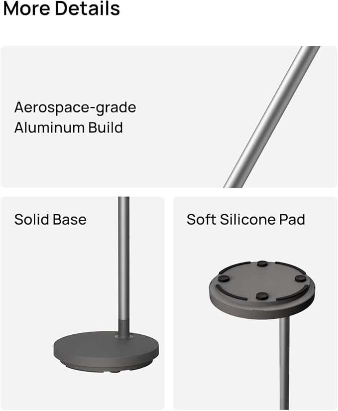 XGIMI Floor Stand Ultra for HORIZON 20 Series(Elephant Grey), Projector Stand Fits in Home Decor, Solid Base, Support up to 10 kg, Hidden Storage, Made from Aerospace-Grade Aluminum Alloy