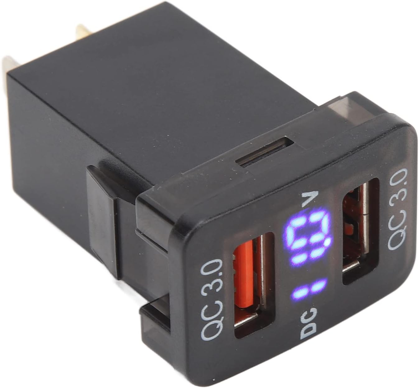 Fast Charge Dual USB Port Charger Socket with QC3.0 for FJ Cruiser Hilux Tacoma, Compatible with Mobile Phones