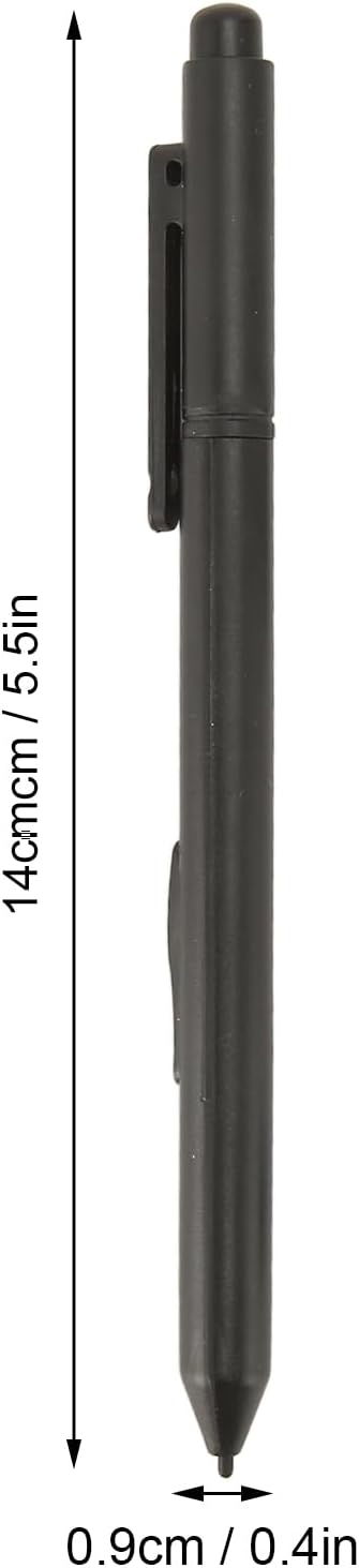 EMR Pen with Soft Tip, 5 Replacement Tips, 4096 Pressure Sensitivity, Support Palm Rejection and Tilt, Black