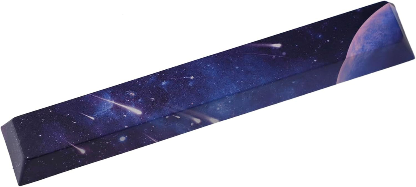 YMDK Anime PBT Five Sides Over Dye Sub 6.25u Spacebar Keycaps for Standard Cherry MX Mechanical Gaming Keyboard (Kit 7)