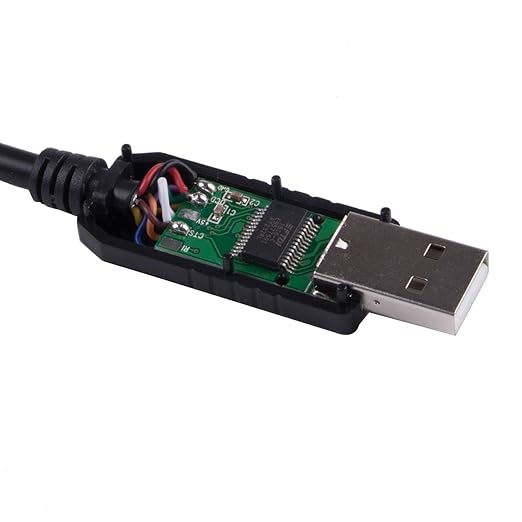 USB to DB25 RS232 Serial Adapter Converter Cable Null Modem FTDI Driver Programming for Sharp X68K X68000 PC Communicate Programming Cable