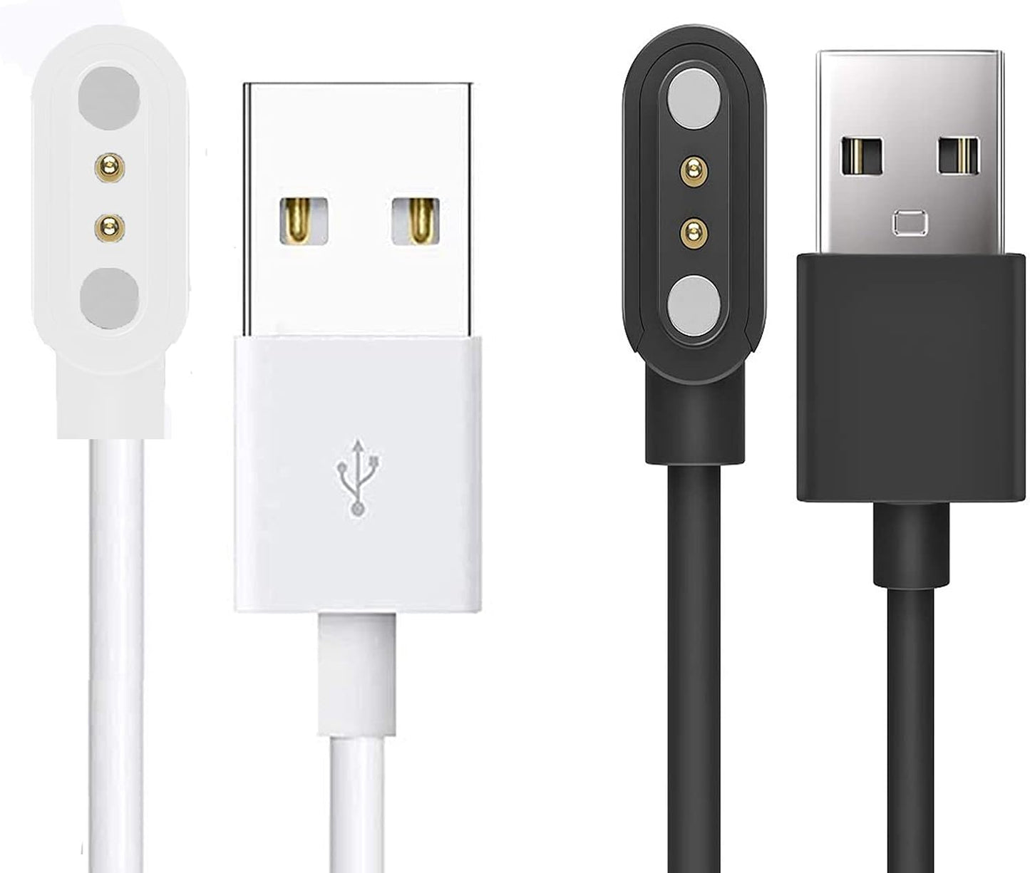 Pupuskyer Smartwatch Charger, Lamshaw Magnetic USB Charging Cable Replacement for 1.69'' P25 Smartwatch (2