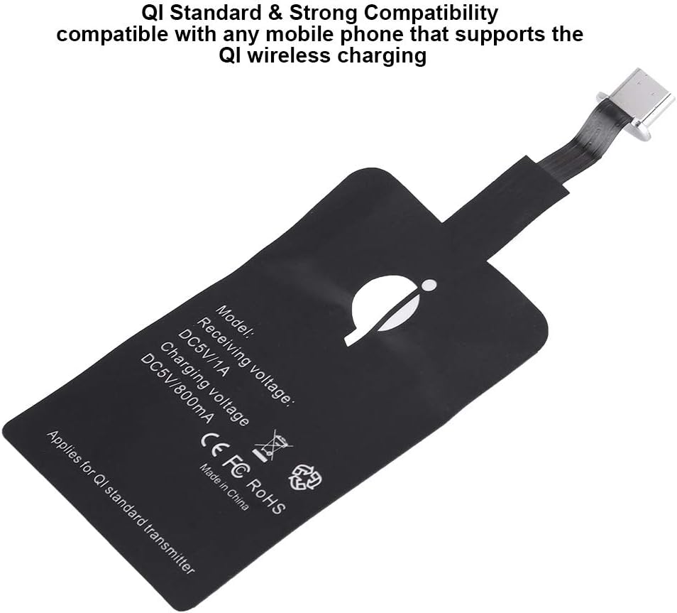 EBTOOLS Qi Charger Module, Mobile Phone Charging Receiver Module for Android Type C