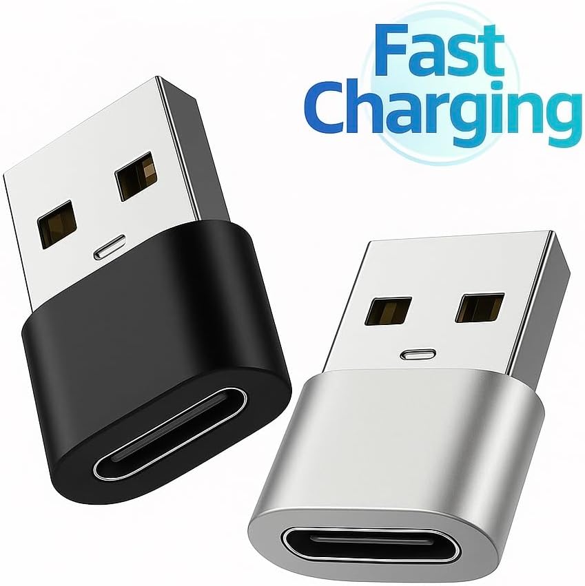 1PC USB-C Adapter, Type C Female to USB A Male Cable Converter for MacBook Pro,iMac,PC,Laptop,Computer,Samsung Galaxy Note 20,S20,S21,S22,OTG “1 Unit Per Package”