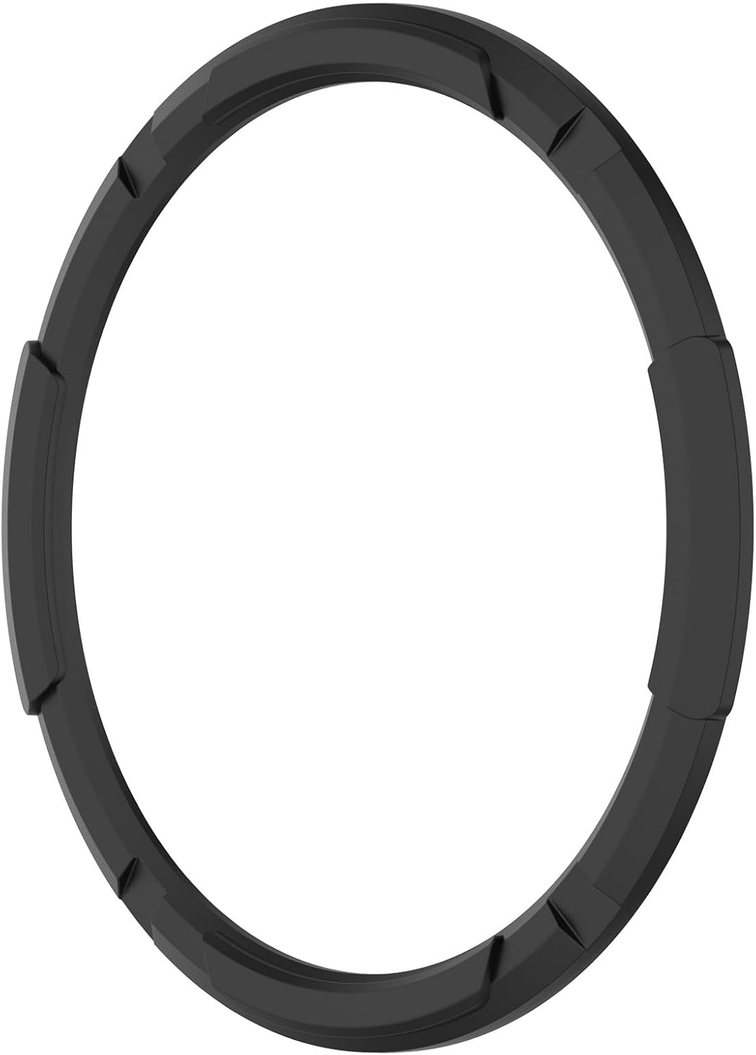 Protective Bumper Cover Case for Samsung Galaxy Watch 6 Classic 43MM 47MM Smartwatch Accessories (47MM, Black&Black)