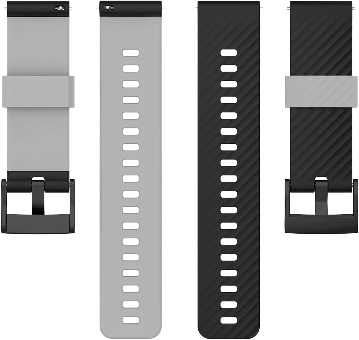 E ECSEM Soft Silicone Bands for iTouch Air 4, Waterproof Adjustable Sport Watch Strap Replacement