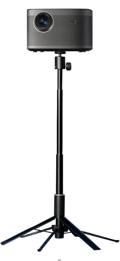 XGIMI Projector Stand, Portable Telescopic Floor Tripod,for Horizon/Horizon Pro(Ultra,20,20 Max,S Pro,S Max)/Elfin/H2/MOGO2 PRO/MoGo 3 Pro/MoGo 4/Halo+ and Other Brand Projectors,360°Free Rotation