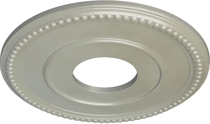 Ekena Millwork CM12BRFCS 12-1/2" x 3-7/8" x 3/4" Bradford Ceiling Medallion, Flash Copper