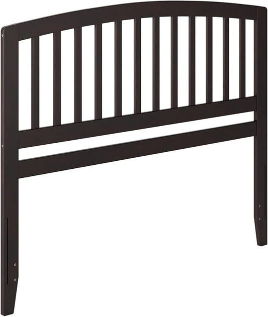 AFI Richmond Queen Size Headboard with Attachable Charger in Espresso